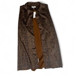 Magaschoni Animal Print vest